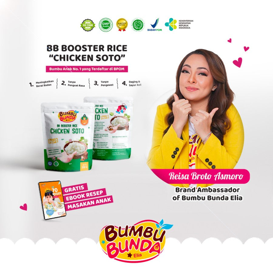 Bumbu Bunda Elia BB Booster Rice Beras BB Booster MPASI Beras Anak