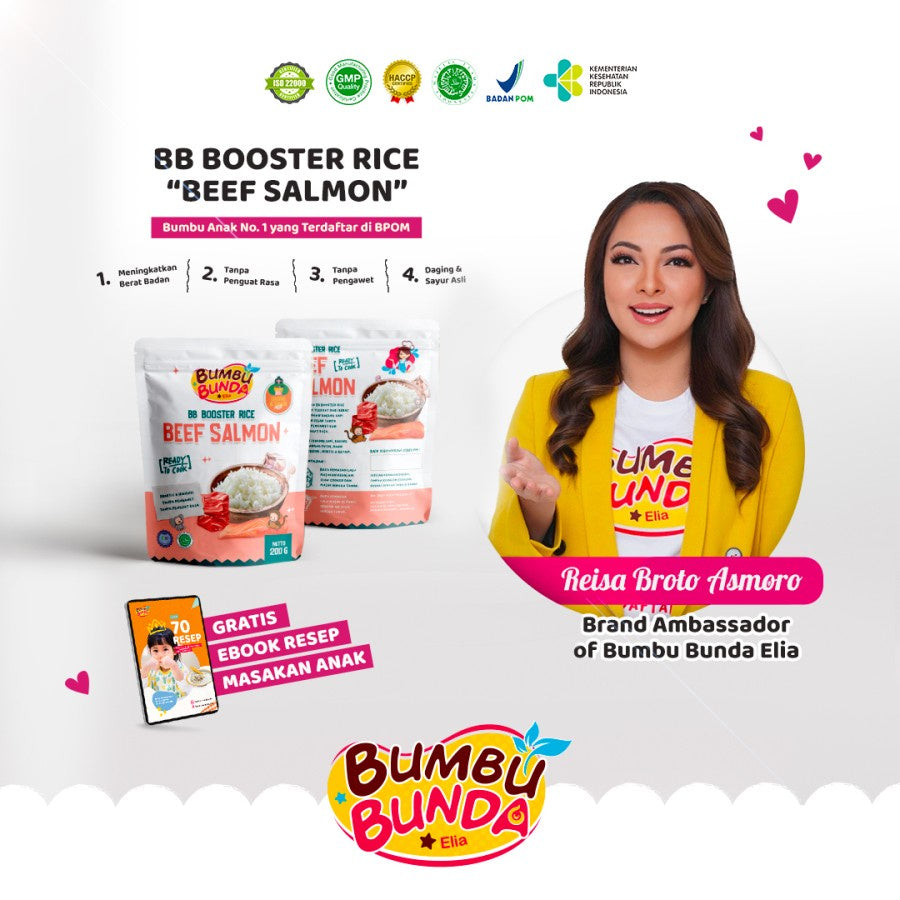 Bumbu Bunda Elia BB Booster Rice Beras BB Booster MPASI Beras Anak