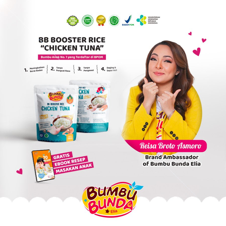 Bumbu Bunda Elia BB Booster Rice Beras BB Booster MPASI Beras Anak