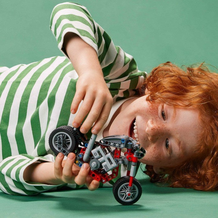LEGO® Technic 42132 Motorcycle Toy (163 Pieces)