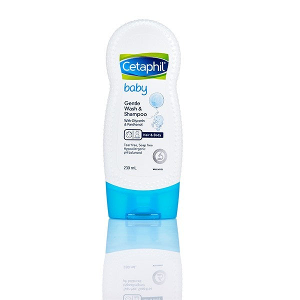 Cetaphil Gentle Baby Wash Shampoo Glycerin / Calendula 230ml / 400ml