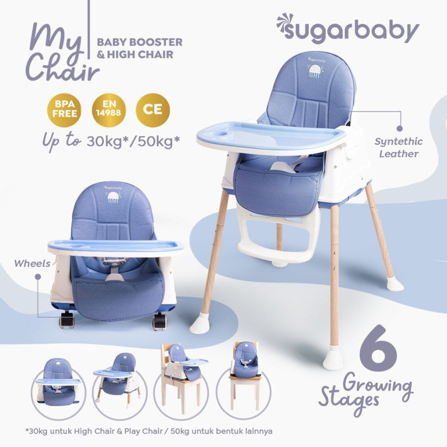 KURSI MAKAN BAYI SUGAR BABY MY CHAIR BABY BOOSTER HIGH CHAIR SUGARBABY