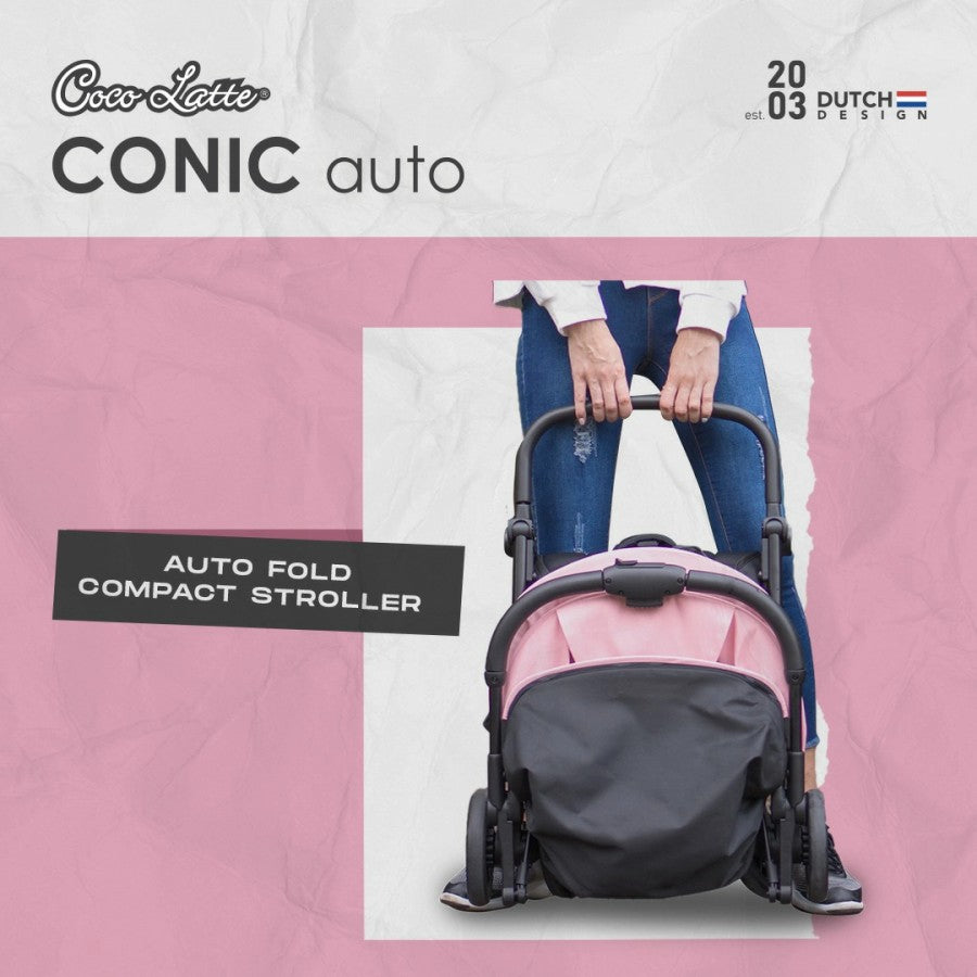 Stroller Cocolatte CL - CB 70152 SN Conic Auto / Kereta Bayi AutoFold