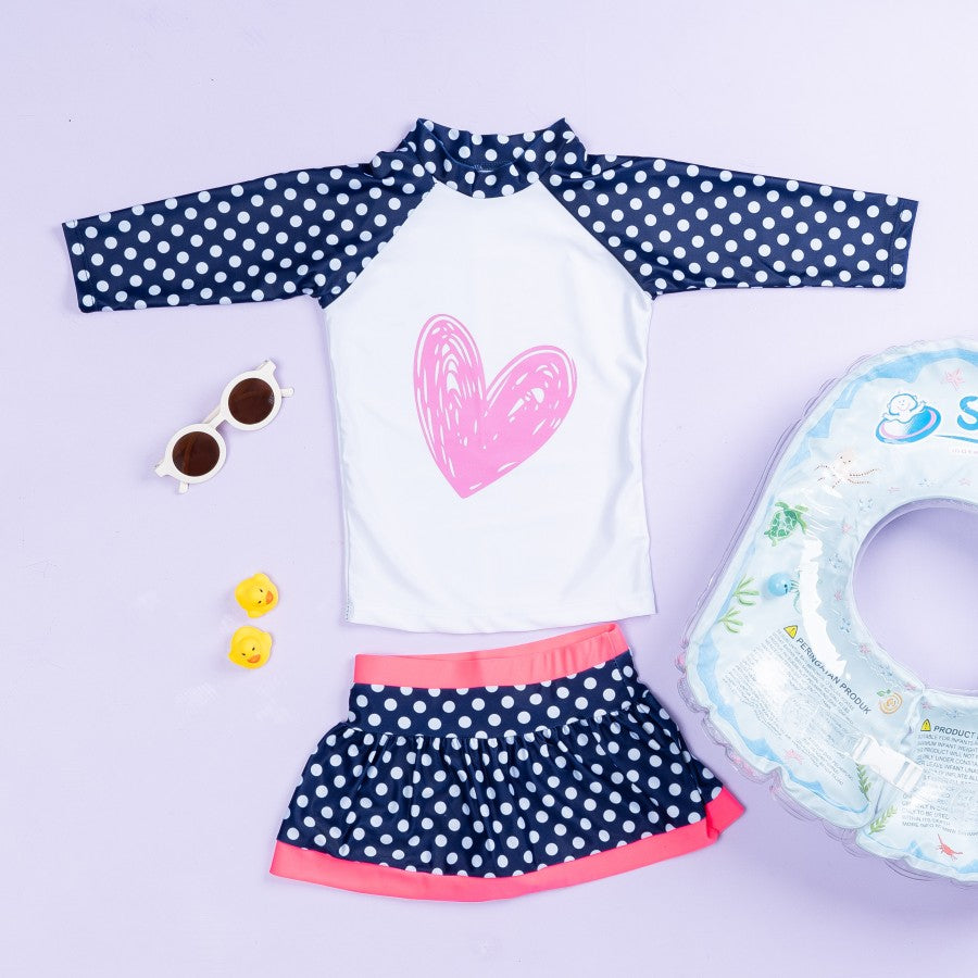 Hello Sun Swimwear Girls Baju Celana Renang Anak Hello Sun Swim Wear