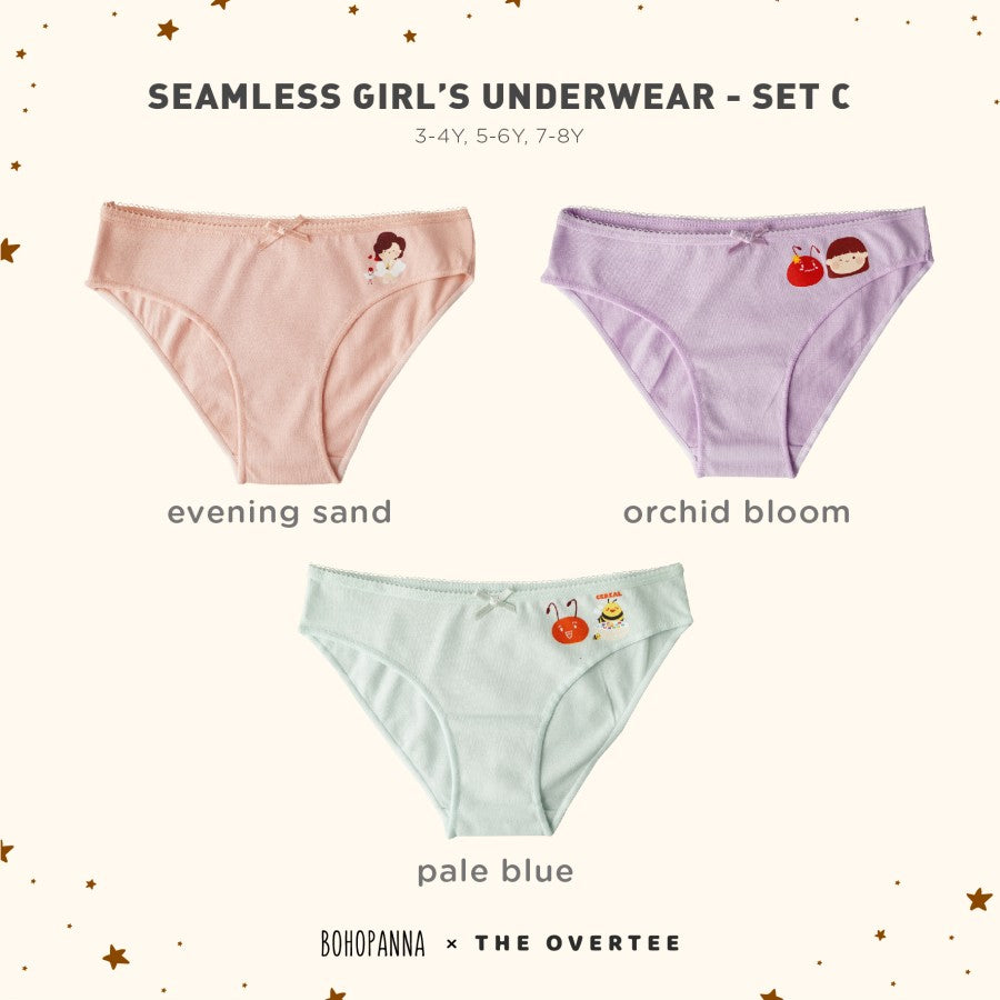 BOHOPANNA - BOHOPANNA X THE OVERTEE GIRLS UNDERWEAR SET - CELANA DALAM