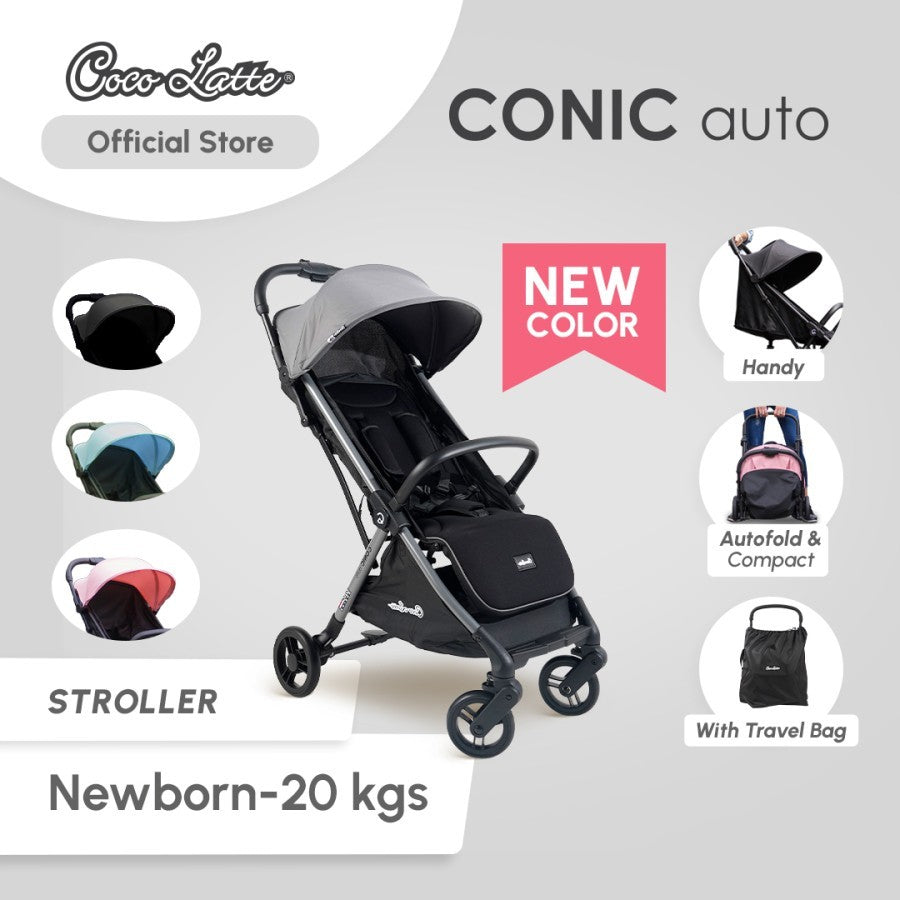 Stroller Cocolatte CL - CB 70152 SN Conic Auto / Kereta Bayi AutoFold