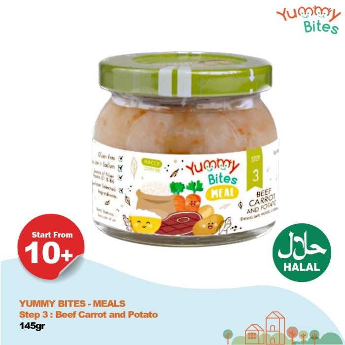 Yummy Bites Meal Step 3 (10bulan) Yummybites Bubur Siap Santap Mpasi
