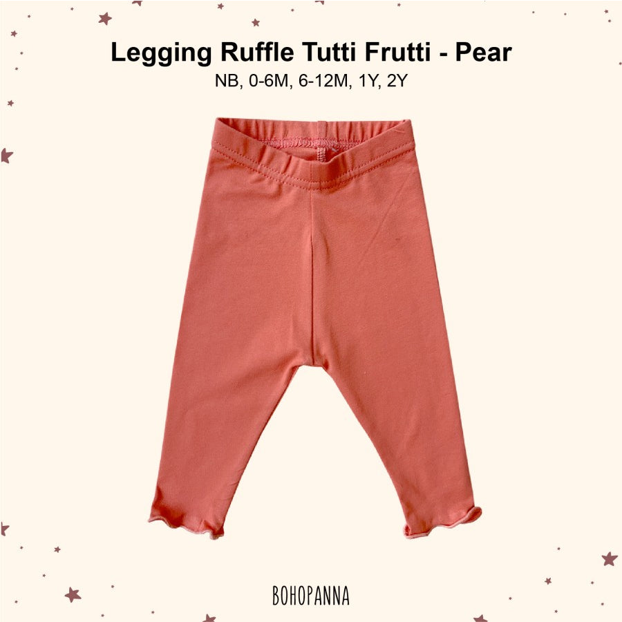 BOHOPANNA - LEGGING RUFFLE TUTTI FRUTTI - LEGGING ANAK