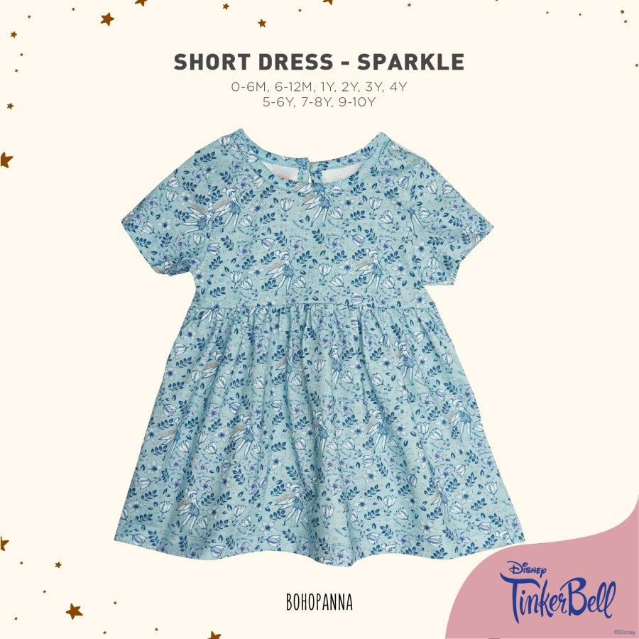 BOHOPANNA - BOHOPANNA X DISNEY SHORT DRESS - DRESS ANAK PEREMPUAN