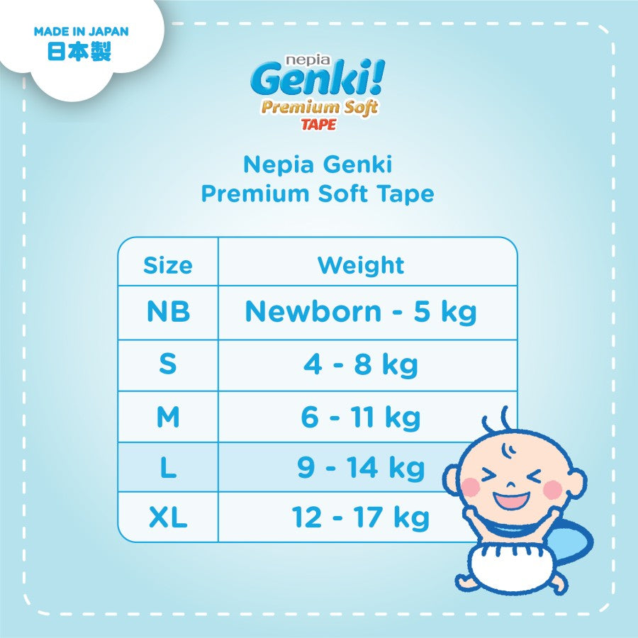 Nepia Genki Tape L54