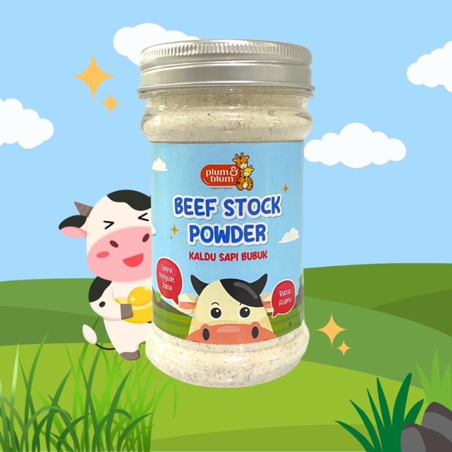 Plum & Blum Kaldu Bubuk Sapi Ayam Kampung No MSG - 100 grm
