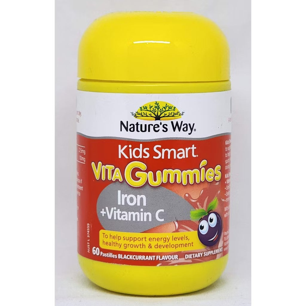 Nature's Way Iron Vitamin C isi 60