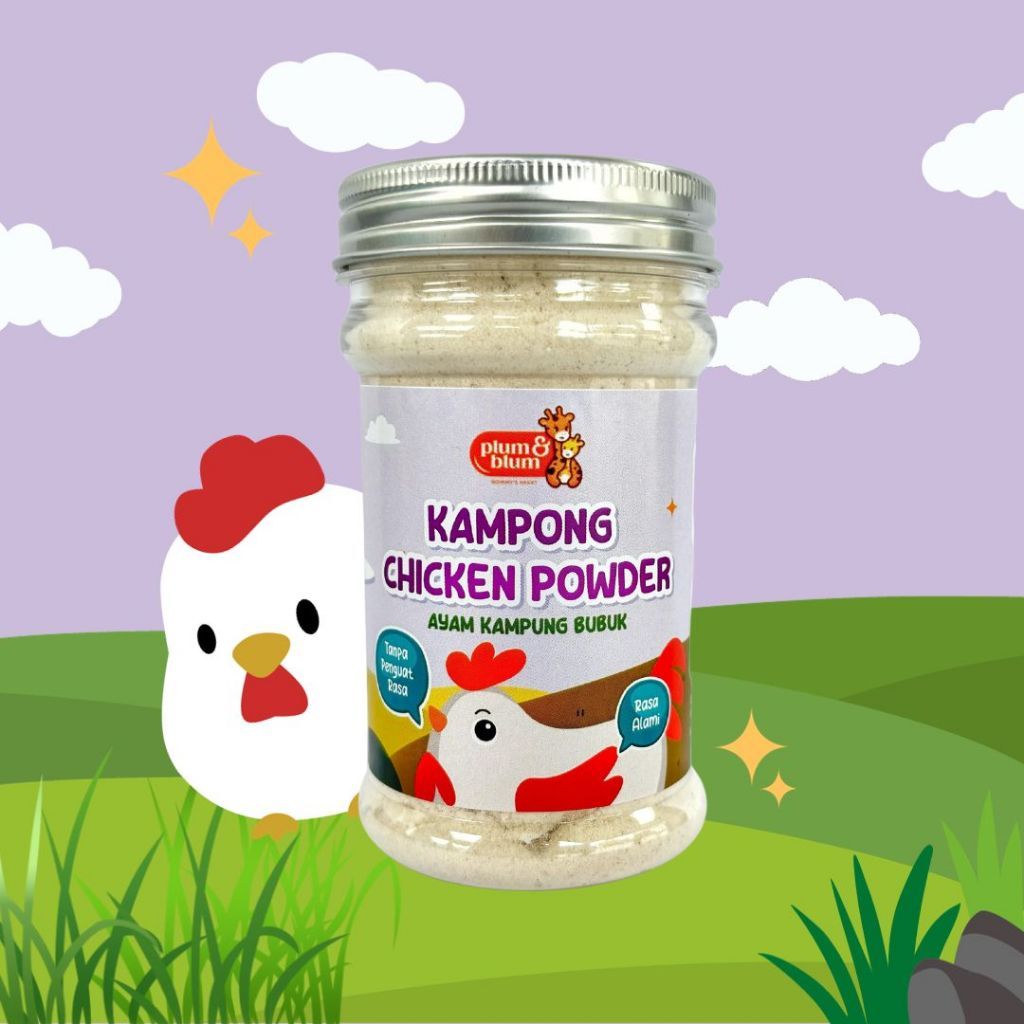 Plum & Blum Kaldu Bubuk Sapi Ayam Kampung No MSG - 100 grm