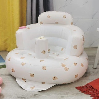 Kuma Sofa Bayi Tiup Bear Inflatable Chair Belajar Duduk YT003