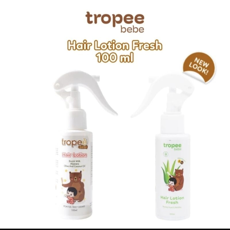 Tropee Hair Lotion Fresh Minyak Rambut Anak Bayi 100Ml