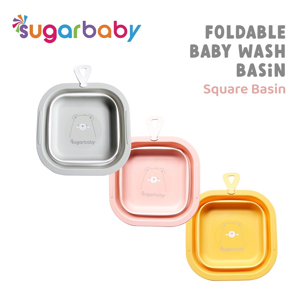 Sugar Baby Foldable Baby Wash Basin/Baskom Lipat Bayi/Ember Lipat