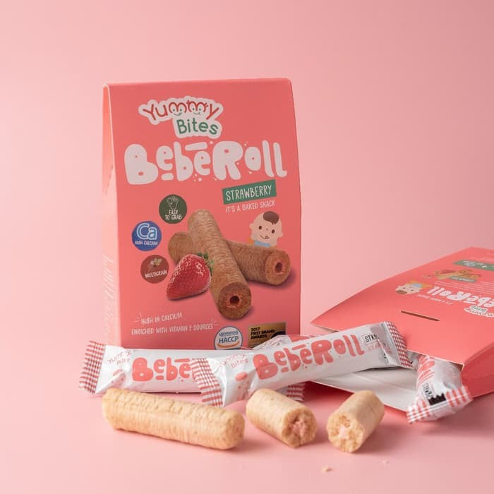 Yummy Bites Beberoll Bebe Roll Snack Bayi