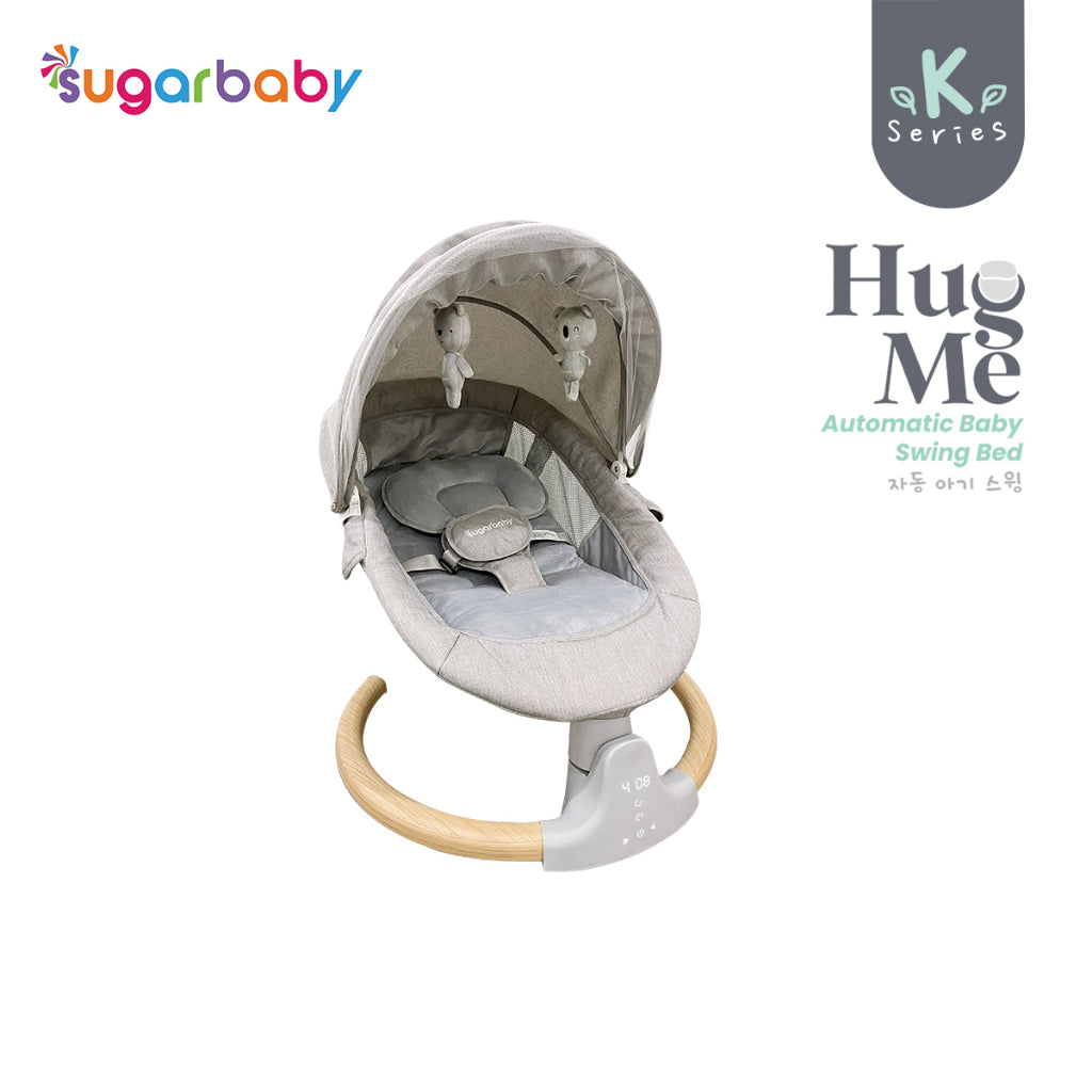 SUGAR BABY Hug Me Automatic Baby Swing Bed / Ayunan Bayi / K series with Table