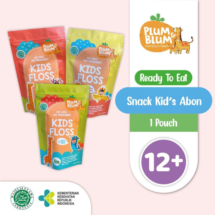 KIDS Abon Bayi Anak PLUM BLUM Kids Sapi Abon Ayam Abon Tuna No MSG