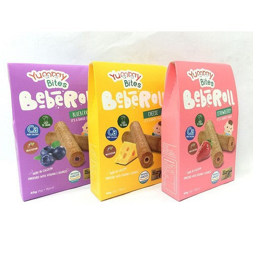 Yummy Bites Beberoll Bebe Roll Snack Bayi