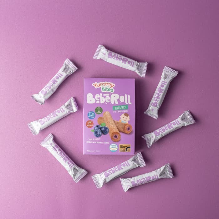Yummy Bites Beberoll Bebe Roll Snack Bayi