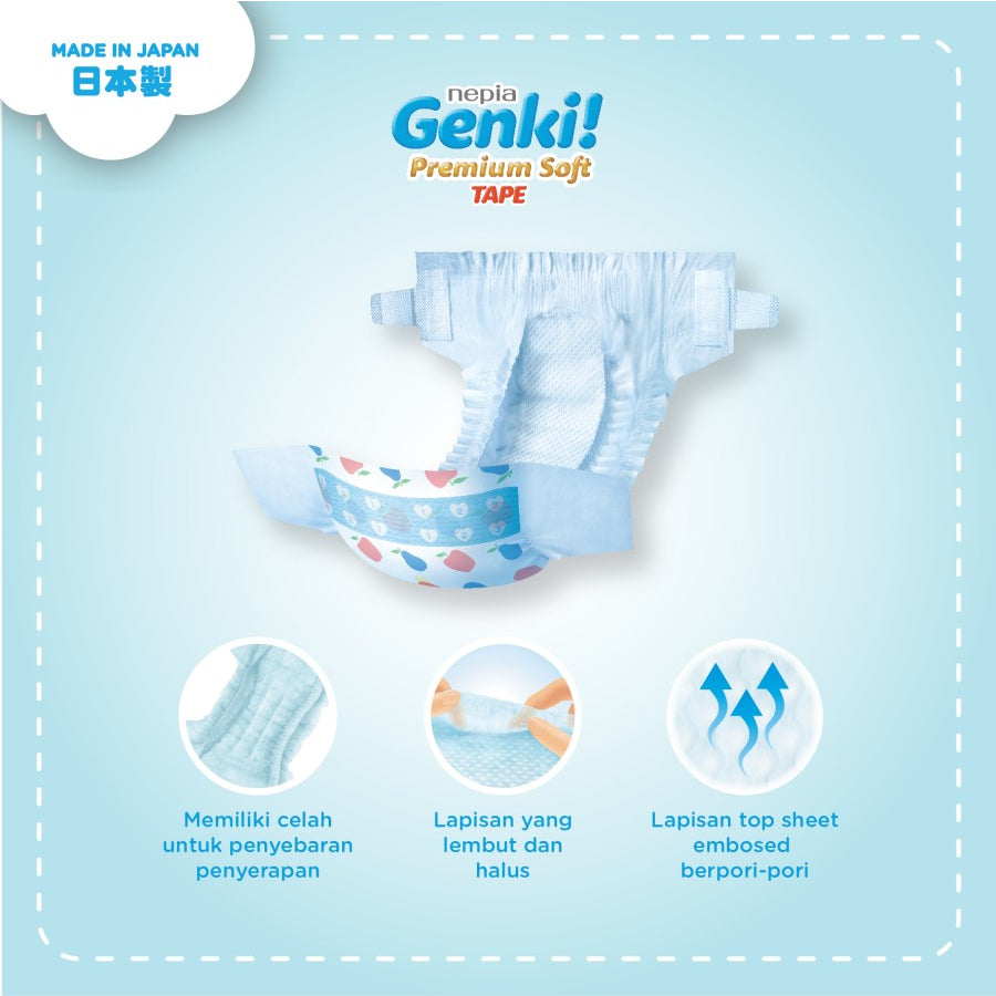 Nepia Genki Tape L54