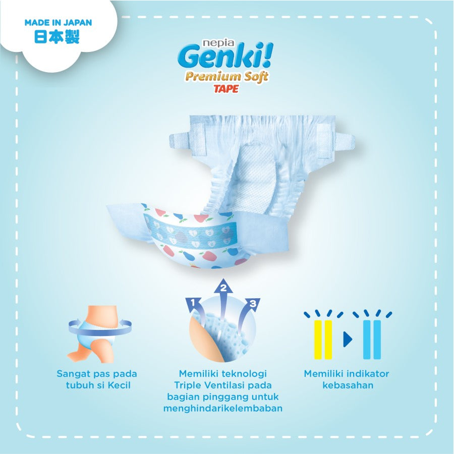 Nepia Genki Tape L54