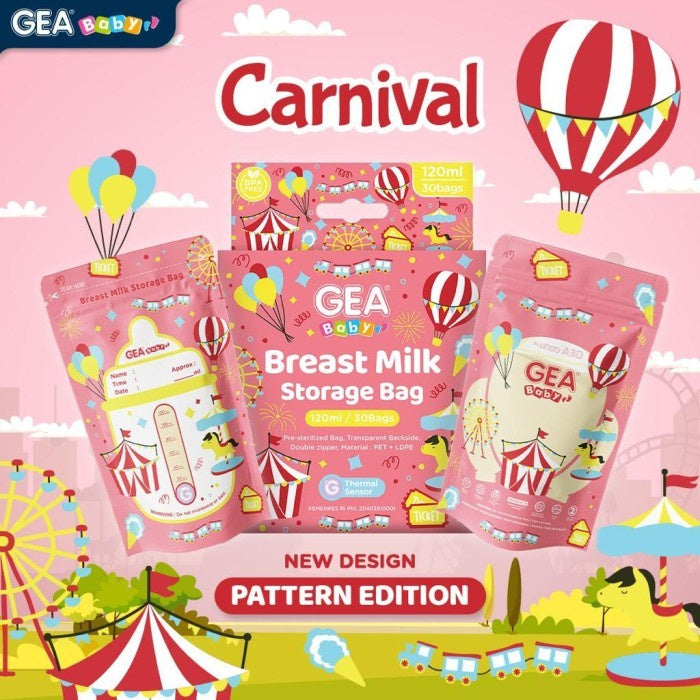 Gea Baby Breast Milk Storage 120ML 30pcs