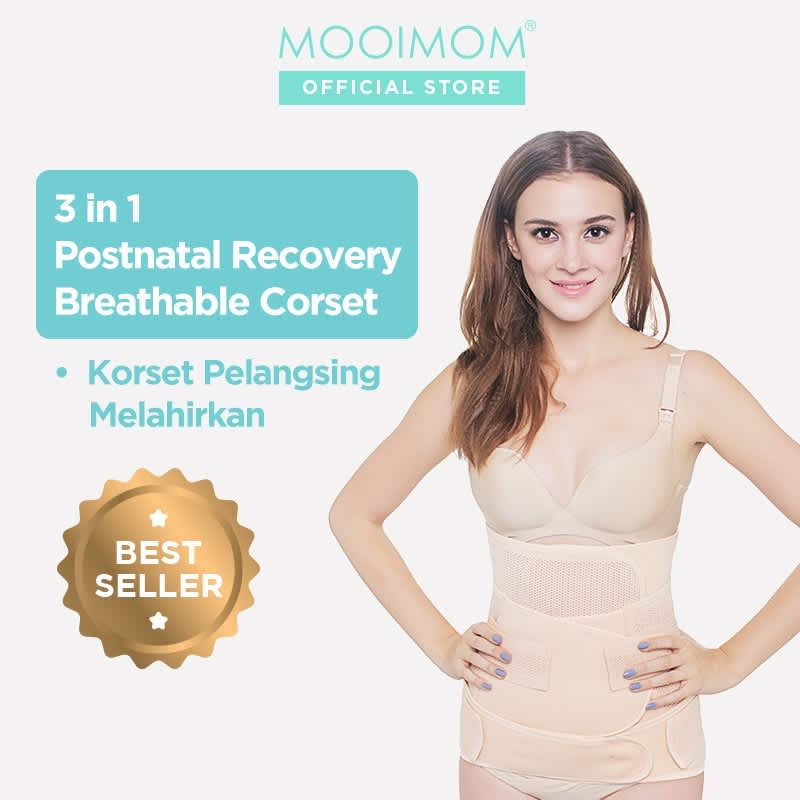 Mooim 3In1 Recovery Corset Nud
