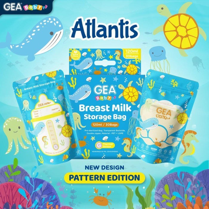 Gea Baby Breast Milk Storage 120ML 30pcs