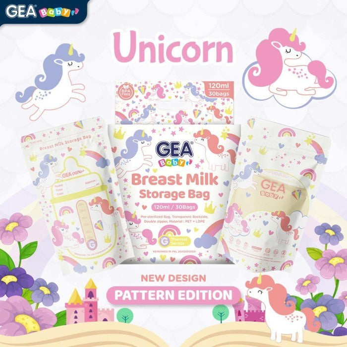 Gea Baby Breast Milk Storage 120ML 30pcs