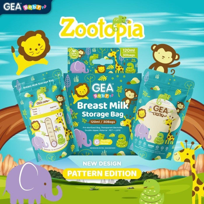 Gea Baby Breast Milk Storage 120ML 30pcs