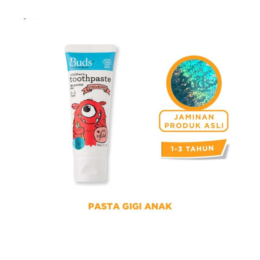Buds Toothpaste With Xylitol (1-3 Y)