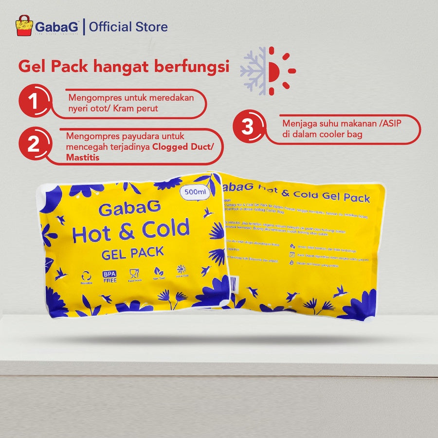 GabaG Hot and Cold Gel Pack New Edition 500ml