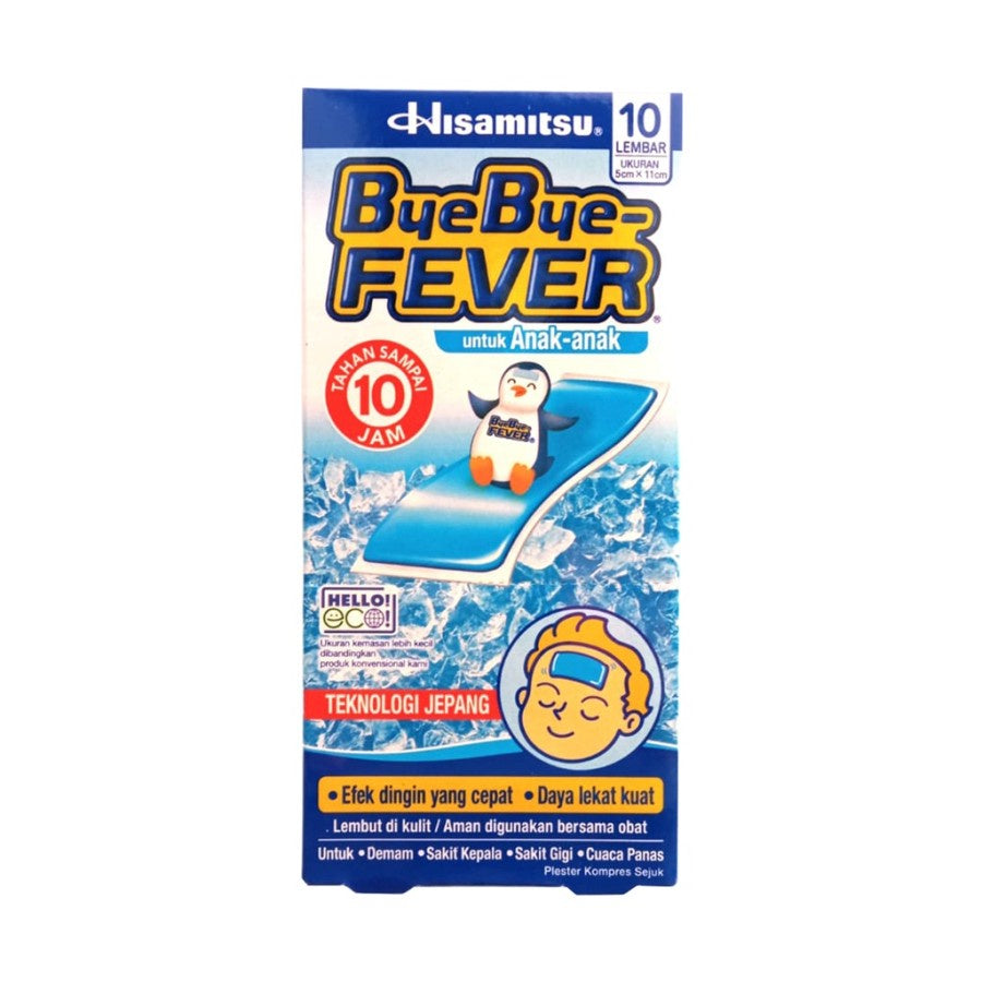 Bye Bye Fever Children Anak Box Baru isi 10 Bbf20