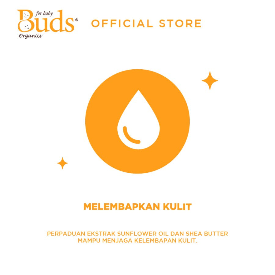 Buds Organics Mozzie Clear Lotion Everyday - Lotion Anti Nyamuk Bayi 75Ml