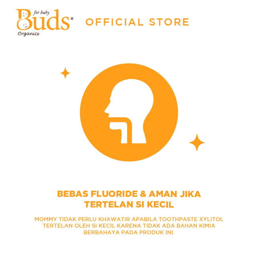 Buds Toothpaste With Xylitol (1-3 Y)