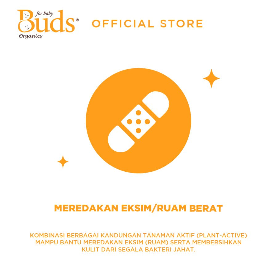Buds Organics Super Soothing Intensive Repair Cream - Lotion Iritasi 30Ml