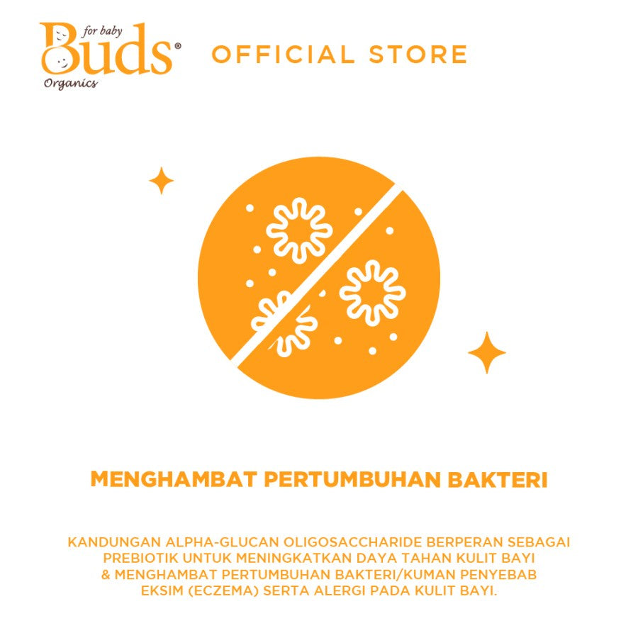 Buds Organics Super Soothing Deep Moisturising Cream - Iritasi Luka 100Ml