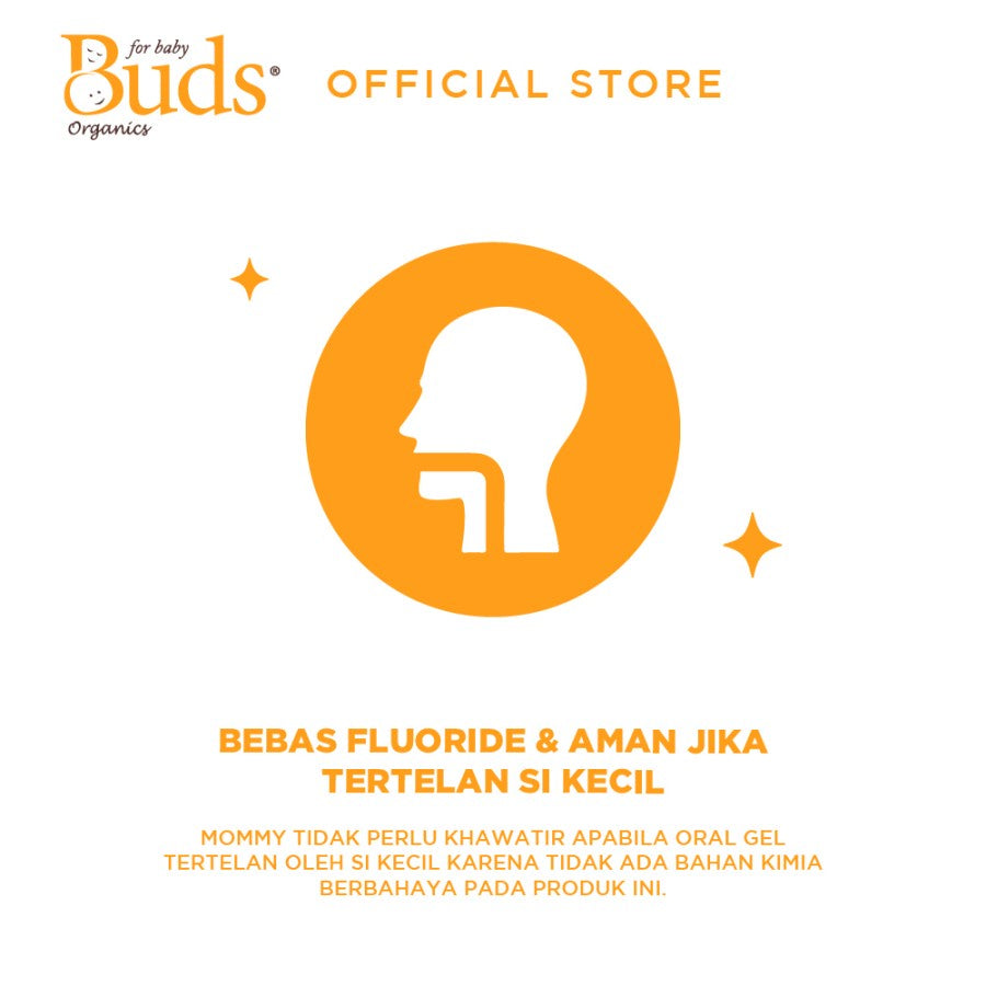 Buds Oral Gel For Baby Tooth&Gum 30Ml