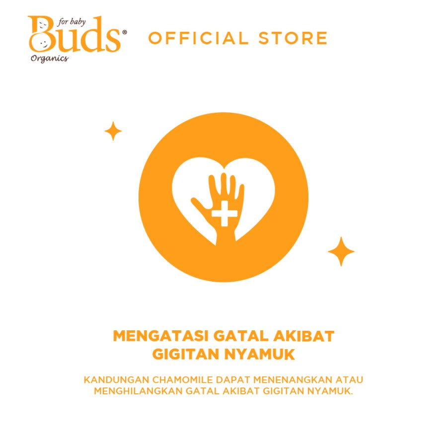 Buds Organics Mozzie Clear Lotion Everyday - Lotion Anti Nyamuk Bayi 75Ml