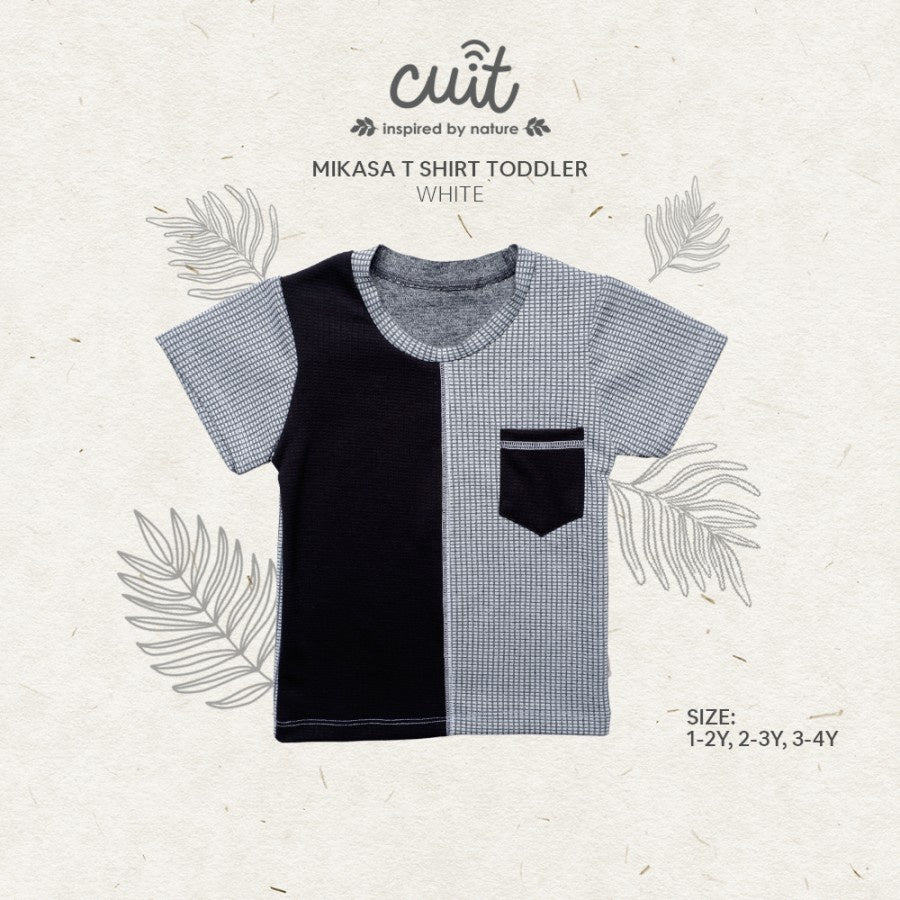 CUIT Baby 1-4 Tahun Mikasa Kaos Tangan Pendek T-Shirt Anak Laki Laki