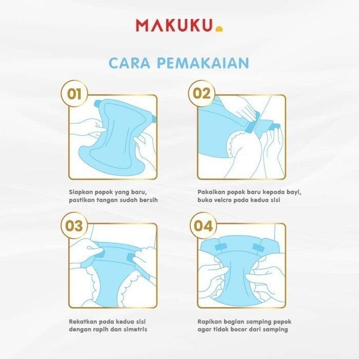 MAKUKU Air Diapers Premium Pro Care Pants XXL28 Popok Bayi SAP