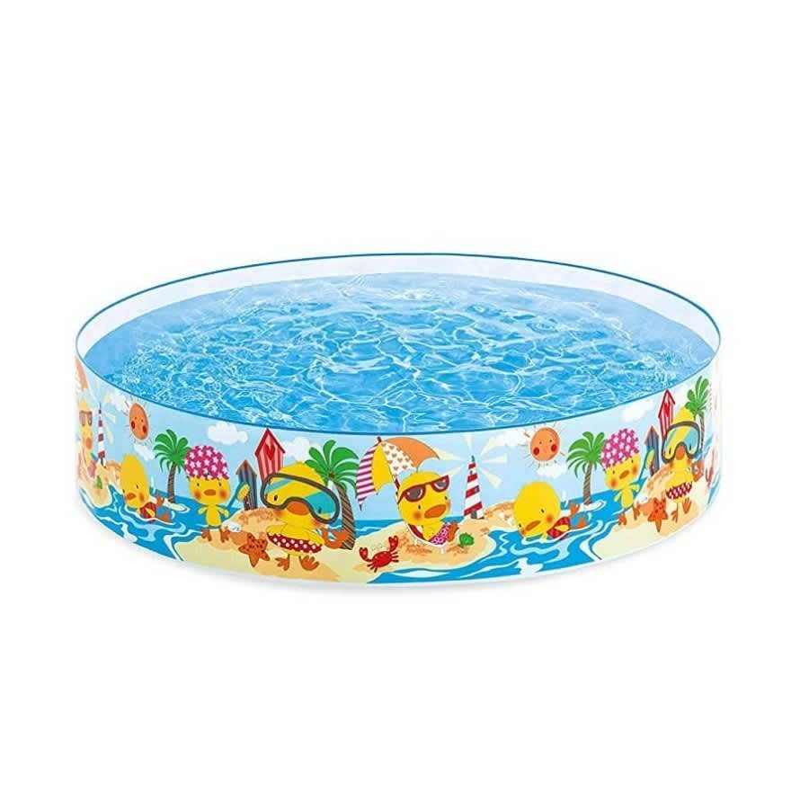 Intex 58477 Duckling Snapset Pool 122x25cm - Kolam Renang Anak