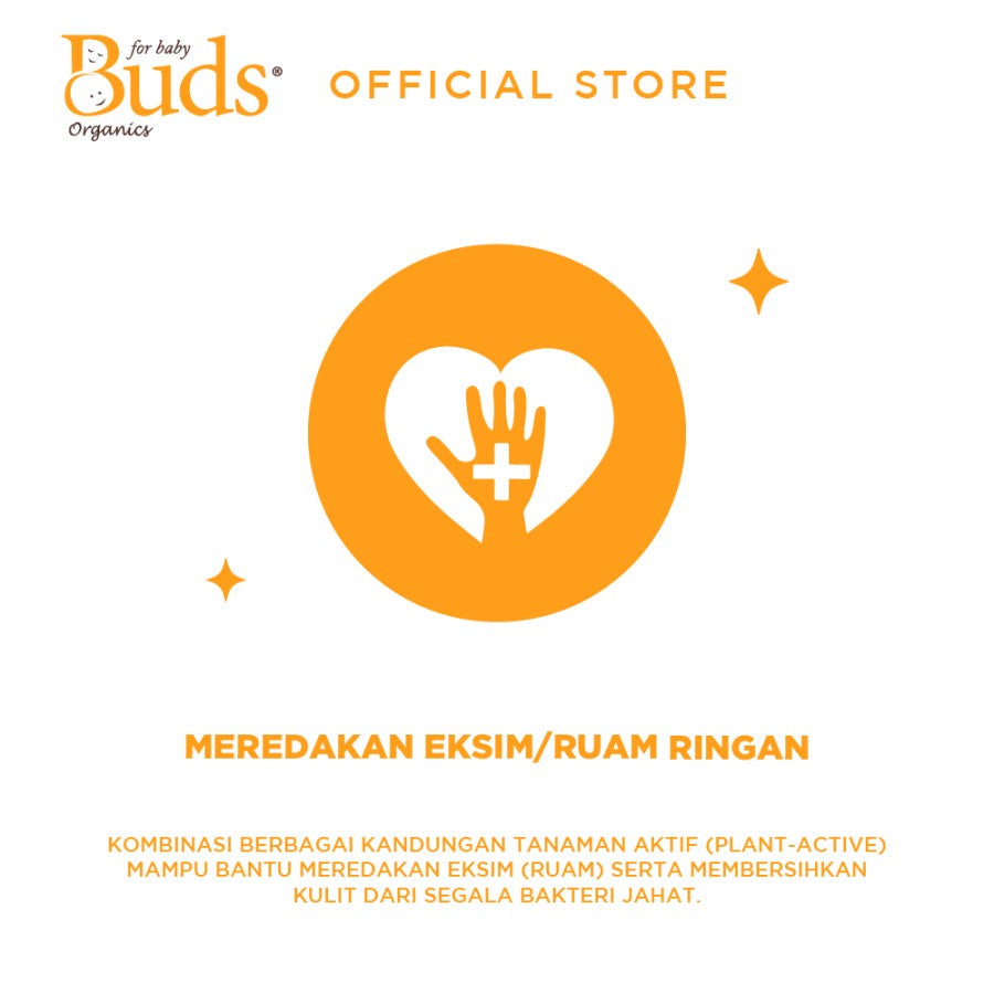 Buds Organics Super Soothing Deep Moisturising Cream - Iritasi Luka 100Ml