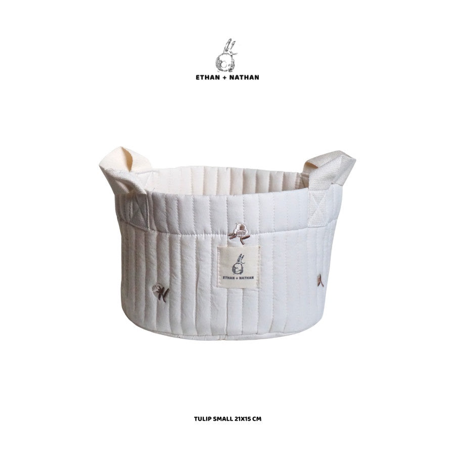Ethan+Nathan Cotton Storage Basket Small