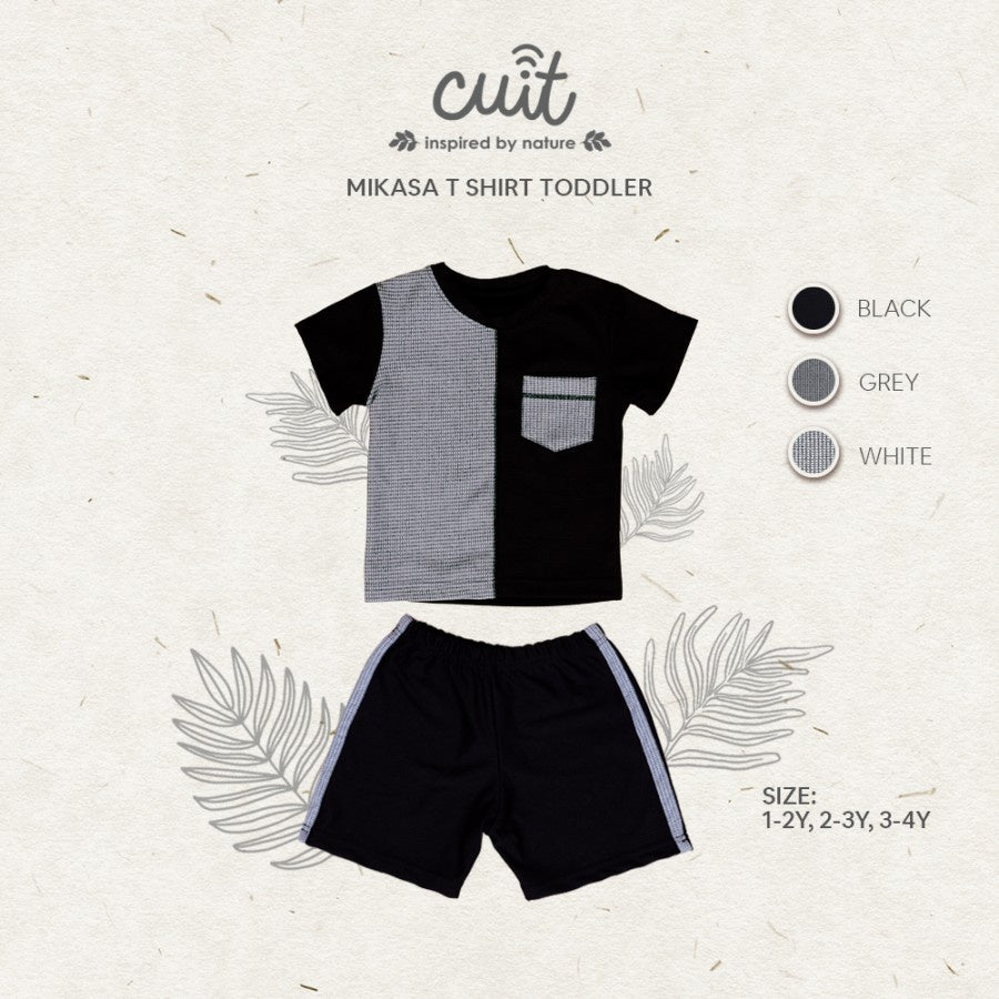 CUIT Baby 1-4 Tahun Mikasa Kaos Tangan Pendek T-Shirt Anak Laki Laki