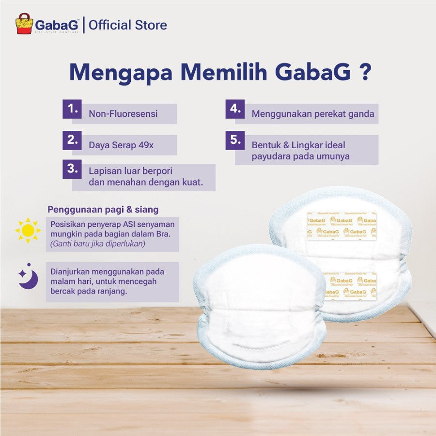 Gabag Breastpad 30 Premium