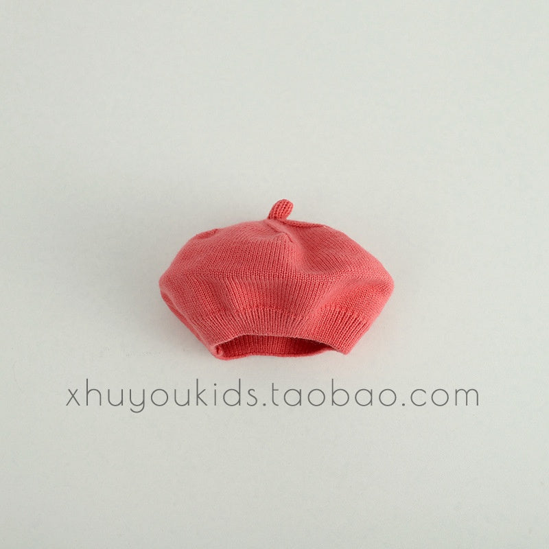 Topi Beret Stretch Rajut 0-4Thn