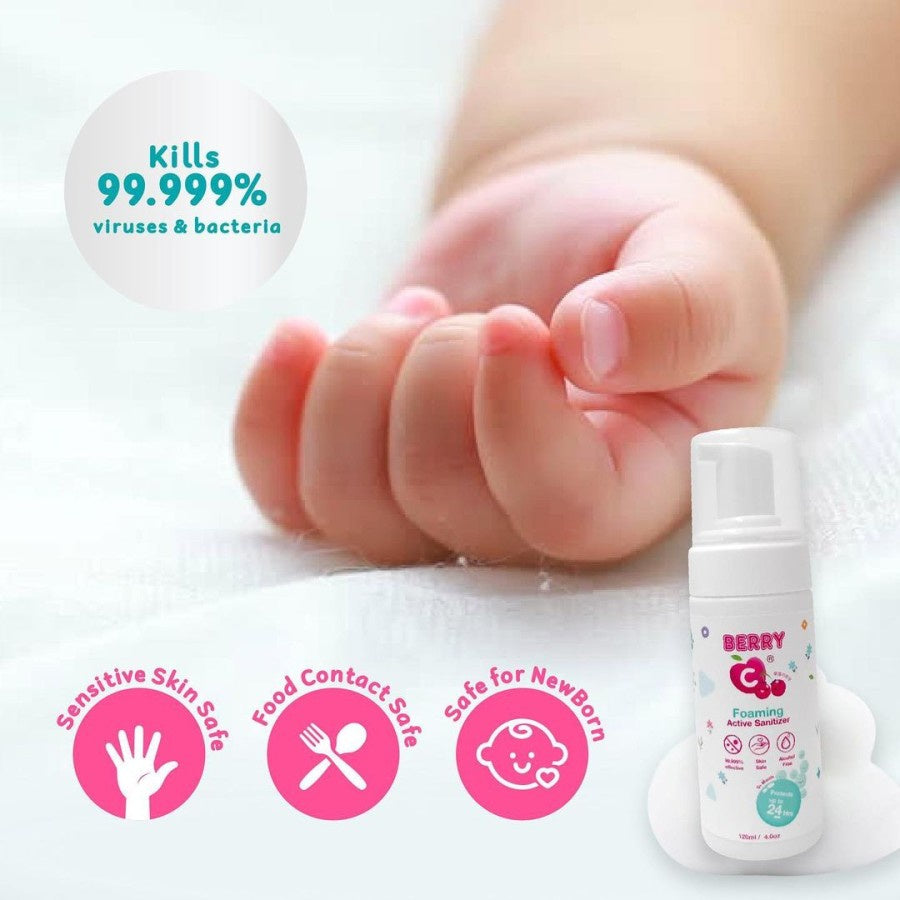 Berry c foaming active sanitizer 60ml - BerryC 60 ml
